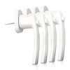 Pack of 4 Window Handles with Child Lock - White