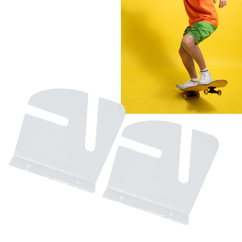 Skateboard Rack Wall Mount Skateboard Display Rack Acrylic Strong Load