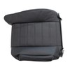 SecosAutoparts Driver Side Bottom & Top Lean Back Synthetic Leather