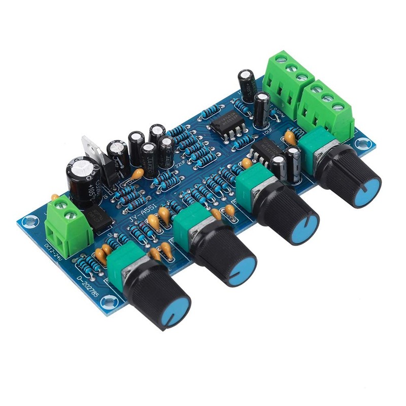Preamp Tone Board Single Power Supply Electric Preamp with Fever
