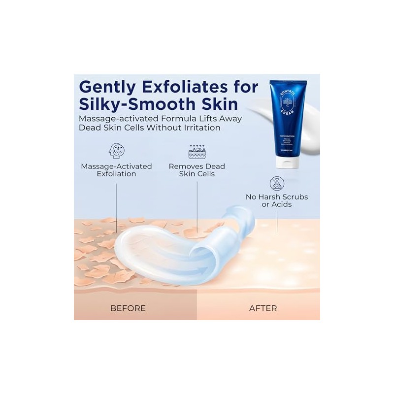 CHARMZONE Crema Control [Nueva Versión] – Crema Exfoliante Coreana Para