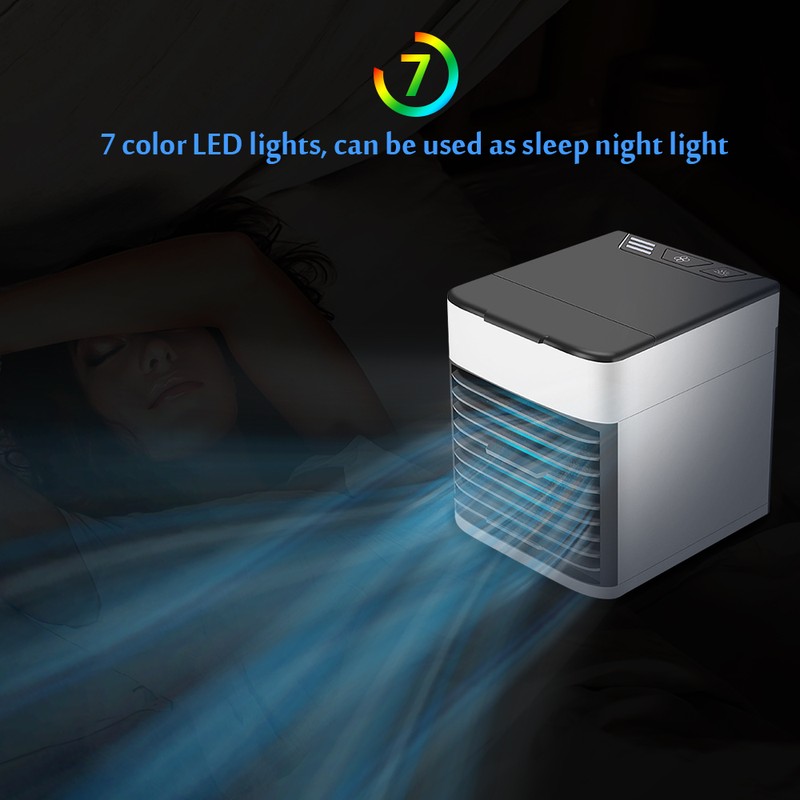 Portable Air Conditioner Personal Desktop Air Cooler Humidifier Air Purification
