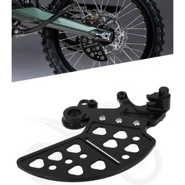 BAOUFF Dirt Bike Rear Brake Disc Guard for Surron Ultra Bee,Aluminum Rear Rotor Guard Protector Cover for Sur Ron Ultra Bee - Black