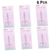 minkissy 18 Pcs Eyebrow Vibrissa Eyebrow Cutter Eyebrow Tool Stainless