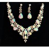 J's select Women's Belly Dance Ballroom Dance Party Necklace Earrings