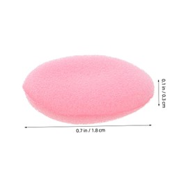 SHOWERORO 50pcs Thickened Sponge Ear Bud Covers for Headphones Fit Earphone Cushions Stylish Colors Enhanced Comfort Replacement Pads for All Models