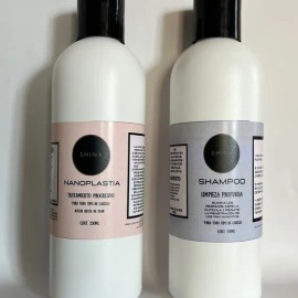 250ml Nanoplastia + 250ml Shampoo Limpieza Profunda