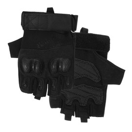 Operitacx 1 Paar Halbfinger Fahrradhandschuhe für Outdoor Aktivitäten rutschfeste Atmungsaktive Fitness für Herren für Radfahren Training und Sport