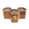 AB Handicrafts MOM's BEST GIFT - Wooden Watch Box Organizer