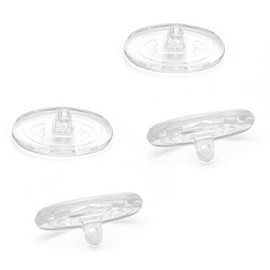 Betterun Clear Replacement Nose Pads Pieces for Oakley Square Wire 2.0