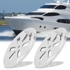 X AUTOHAUX 2pcs 5 Inch Marine Boat Louvered Ventilation Vent