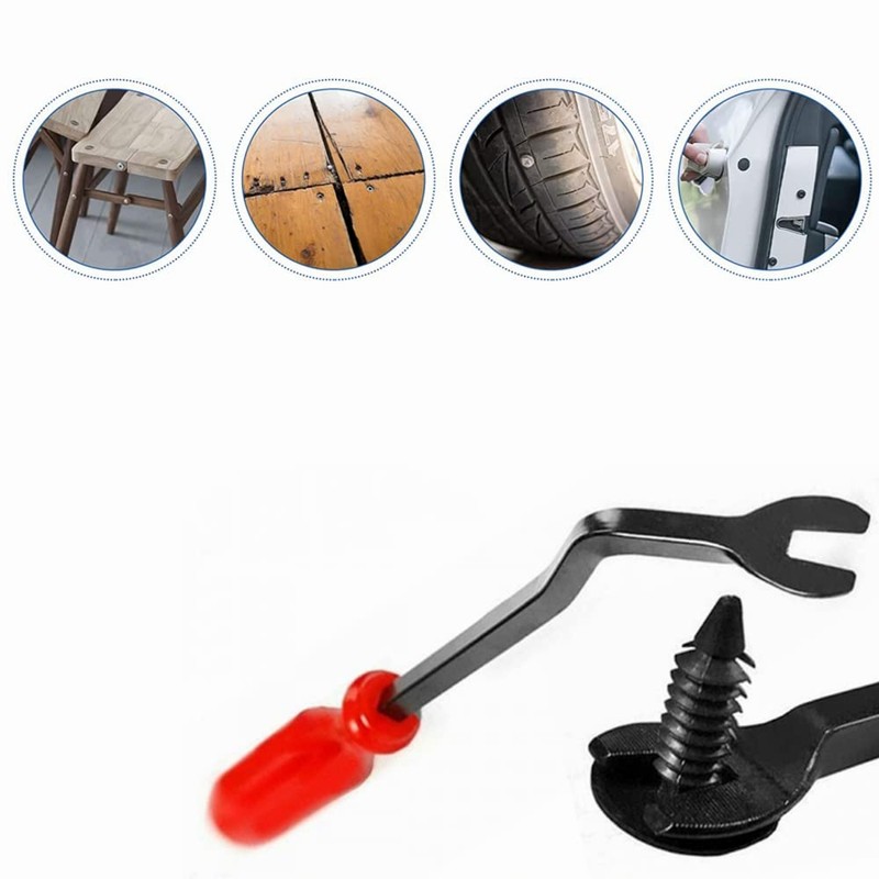 FZLANQ 3Pcs Nail Remover Tools Upholstery Nail Pullers Staple Removers