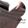 Leather Tissue Box Cover Square,Upgrade 99% Compatible Large Size,Cube Tissue