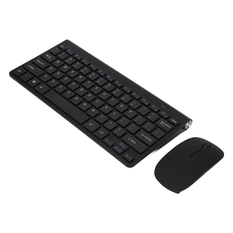 2.4G Wireless Keyboard Mouse Combo 78 Keys UV Screen Printing
