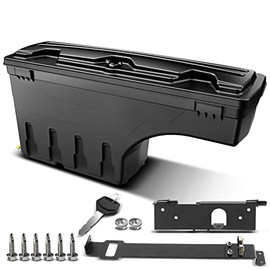YHTAUTO Driver Side Truck Bed Storage Tool Box 33 LBS Lockable Case Replacement for 2016-2021 Nissan Titan & Titan XD Left Side