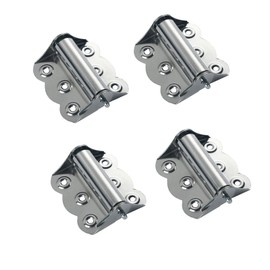Adjustable Screen Door Hinge Sdjdhej 4Pcs Tri Clamp Stainless Steel 304 Grade Hardware Self-Closing Easy Install