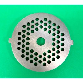 Smokehouse Chef  #12 x 5/32" BURGER GRIND holes Meat Grinder disc plate WITH TWO TABS