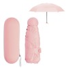 Small Umbrella for Women Men Children 6 Ribs Strong Umbrellas