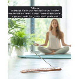 Sage Incense Sticks - 100 Incense Sticks - Natural & Natural - Cleansing Negative Energy, Meditation, Yoga, Rough Nights & Relaxation - Gift Set