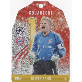 Match Attax 2024 2025 Oliver Kahn Squadzone Trading Card