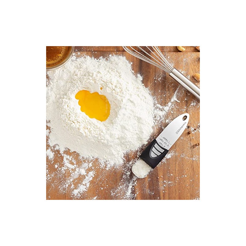 KitchenArt - Cucharada ajustable de acero inoxidable Pro Adjust-A-Cucharada