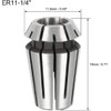 TOP-VIGOR ER11 1/4 inch Spring Collet, High Precision Clamping Collet