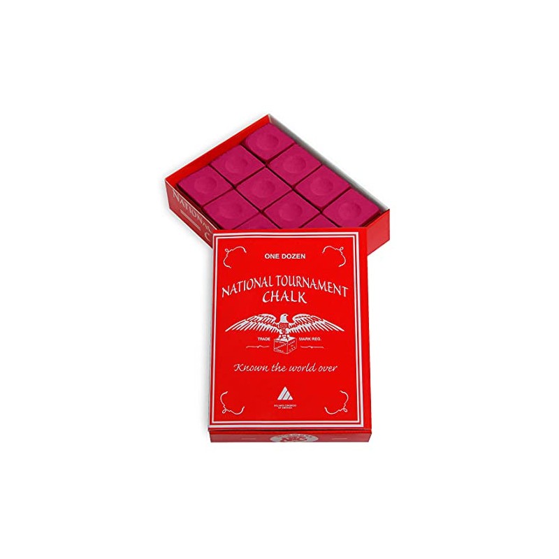 Silver Cup National Tournament Pool cue Billiard Premium Chalk -