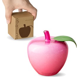 Interior Goods [Tourmalingo Pastel] Healing Goods, Relaxing Goods, Feng Shui Goods, Apples, Miscellaneous Goods, Objects, Figurine, Interior Gift, Gift, Made in Japan (Pink)