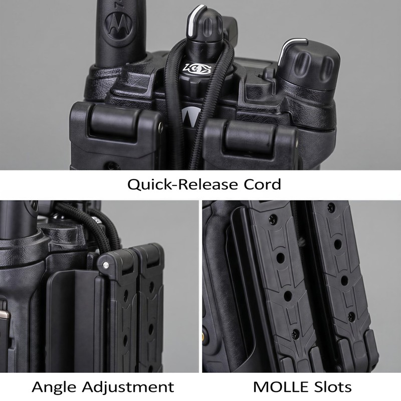 Zeadio Tactical Radio Holster for Motorola APX 6000 / APX