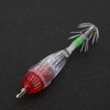Luminous Squid Jig Hooks Red Light Color LED Fishing Lures