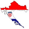 Croatia Car Sticker Sticker In National Colours
