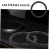 SHINEOFI 2Pcs Car Speaker Spacer Adapter Rings for Easy Installation