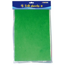 Playbox Felt Sheets in 8 Colours (Pack of 8)