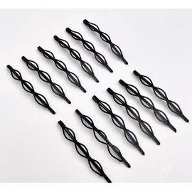 24Pcs Black Vintage Hair Pins Mini Bobby Pins Fashion BB Clip Invisible Bangs Clip Small Bobby Pins for Women and Girls Decorative Wedding Dainty Hair Pins Hair Accessories Hair Care