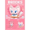 Cute Pink Kitten : 214pc Fun Model Building Construction Set