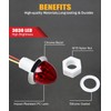 Vitonsbay 3/4 Inch Mini Watermelon Side Marker LED Dual Function