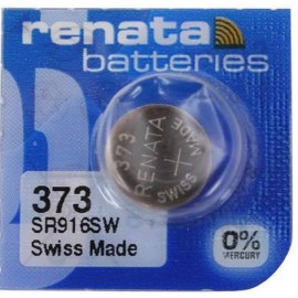 Renata Twenty  (20) Renata 373 SR916SW 1.55V Silver Oxide Watch Batteries EXP 02/26