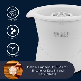 Portal Companion Cube Jumbo Ice Mold - Ultimate Gamers Choice & Portal Fan Essential - Perfect Novelty Gift for Gamers, Video Game Lovers, and Sci-Fi Enthusiasts