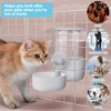 Hanging Automatic Pet Food Water Dispenser Set,Gravity Feeder Food Dispenser,Suitable
