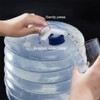 Bottle Container with Faucet Outdoor Camping and Hiking Portable Thickened