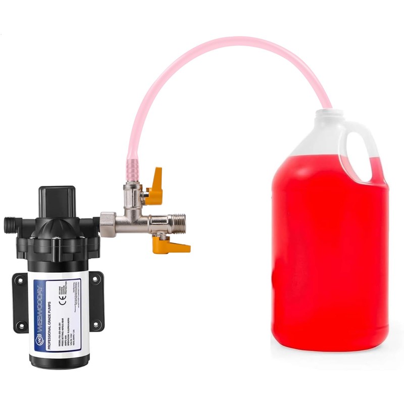 Full-Flow RV Winterizing Kit,RV 3-Way By-Pass Valve Replacement Kit, Unrestricted