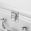 Aluminum Carrying Case, Metal Briefcase Tool Hard Case Toolbox Aluminium