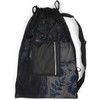 Fitdom Large Mesh Swim Drawstring Sling Bag. Best for Swimming,