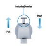 DANCO Diverter in Chrome 89266 Universal Tub Spout with Handheld