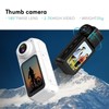 1.47 Inch 2.7K 180 Action Camera, 2.7K POV Recording, Magnetic