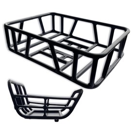 Electric Bike Front & Rear Baskets Bike Baskets,Only for VELOWAVE Prado S 20'' Fat Tire Ebike