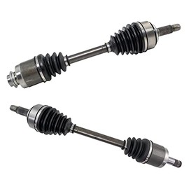 TRQ Front CV Axle Shaft Assembly Driver & Passenger 2 Piece Pair Set New for 2004-2008 Acura TSX