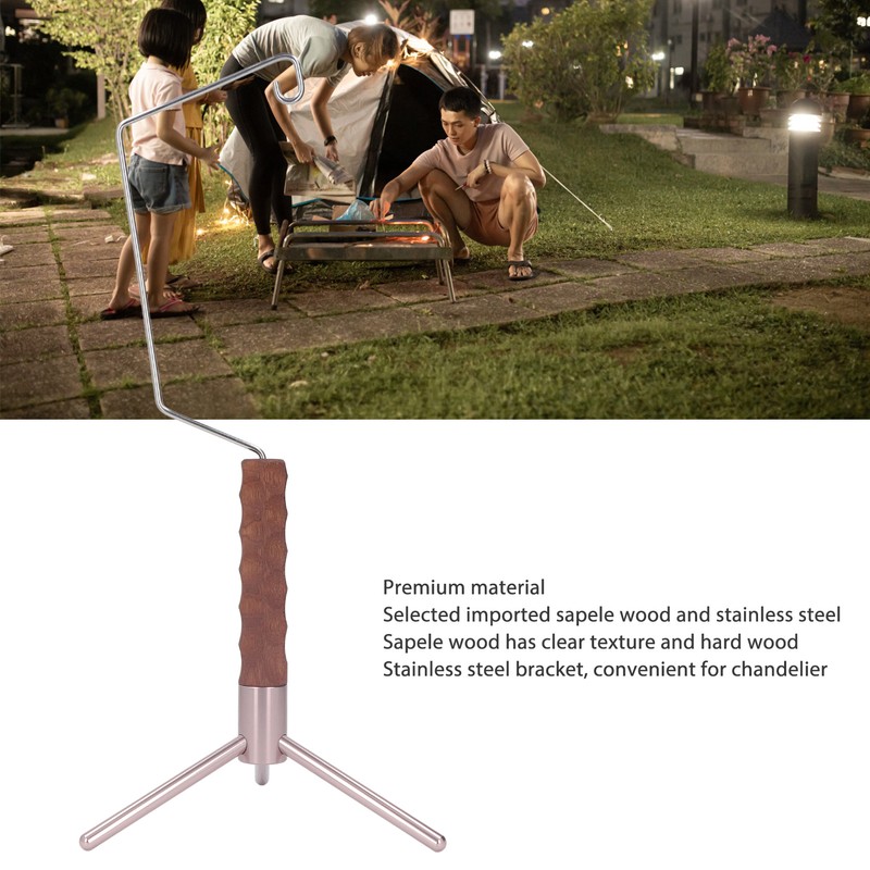 Camping Lantern Stand Portable Retro Style Splicing Camping Desktop Light