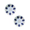 2 x Melamine Saucers Traditional Style Turkish Tea Coasters Coffee