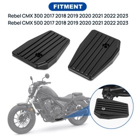 PSLER Foot Pegs Pedals Pad Rest Folding Footpegs Footrests Foot Controls Enlarge Step Board Extension Extender for Rebel CMX 300 500 2017 2018 2019 2020 2021 2022 2023 Footrest Accessories Parts